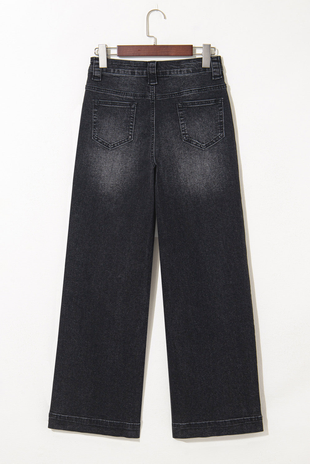 Victoria Wide Leg Pocketed High Waist Jeans