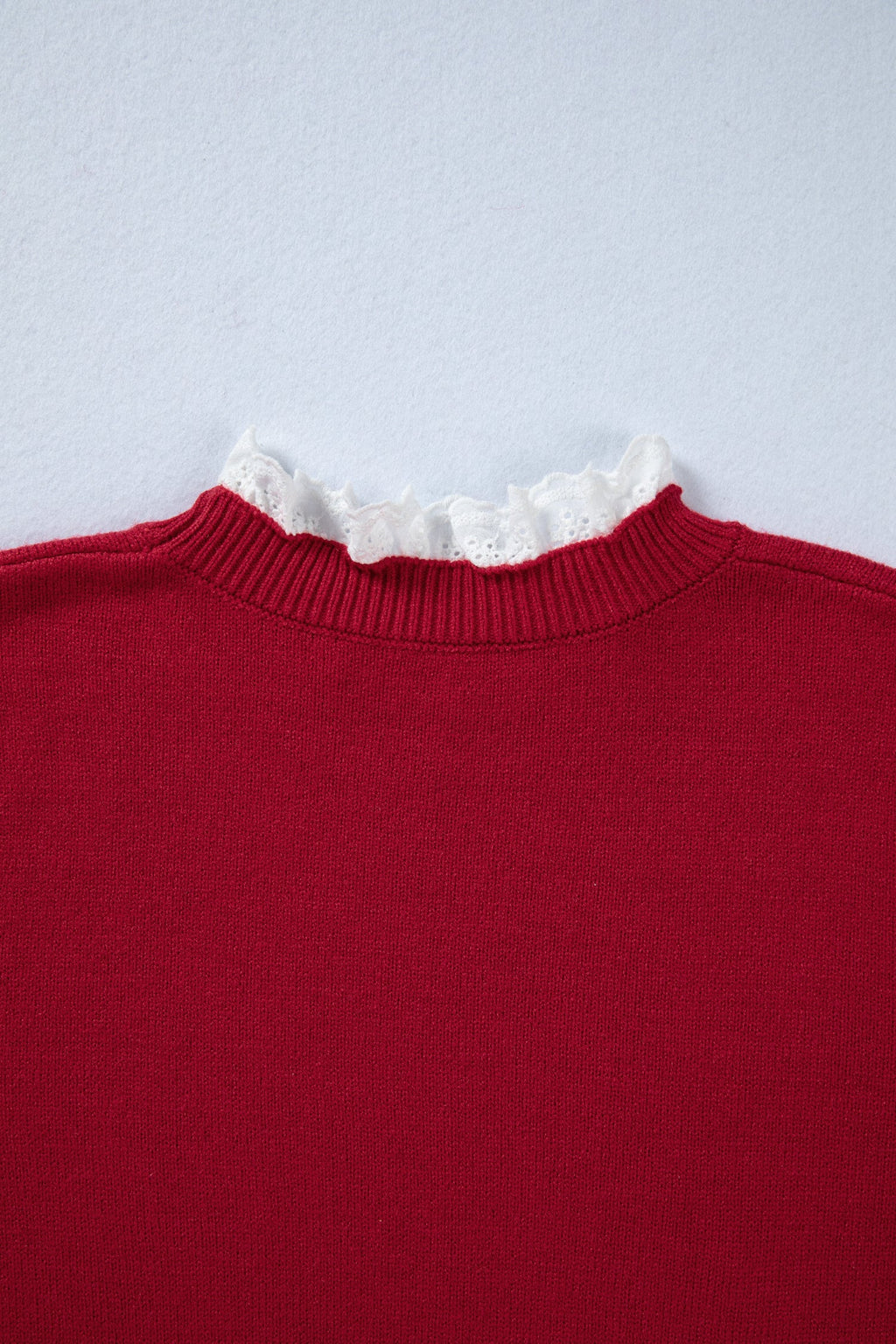 Brooklynn Patchwork Cuffs Loose Sweater