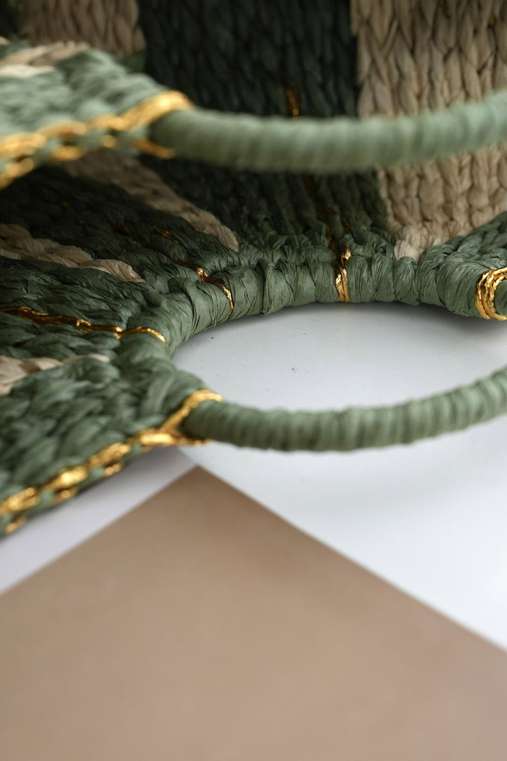 Rachel Handwoven Straw tote Bag