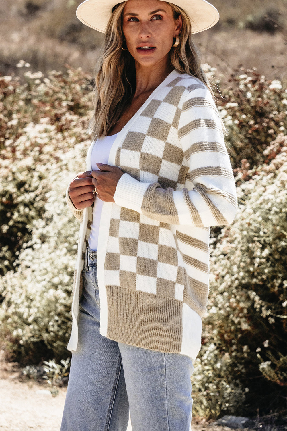 Alejandra Knitted Open Front Cardigan