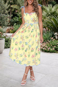 Samara High Waist Midi Dress
