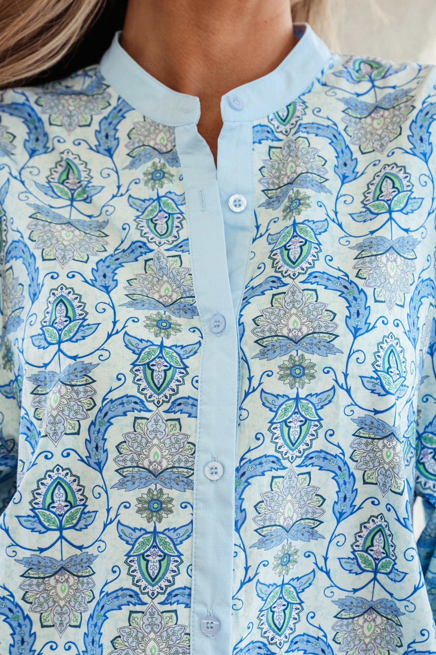 Micah Puff Sleeve Loose Shirt