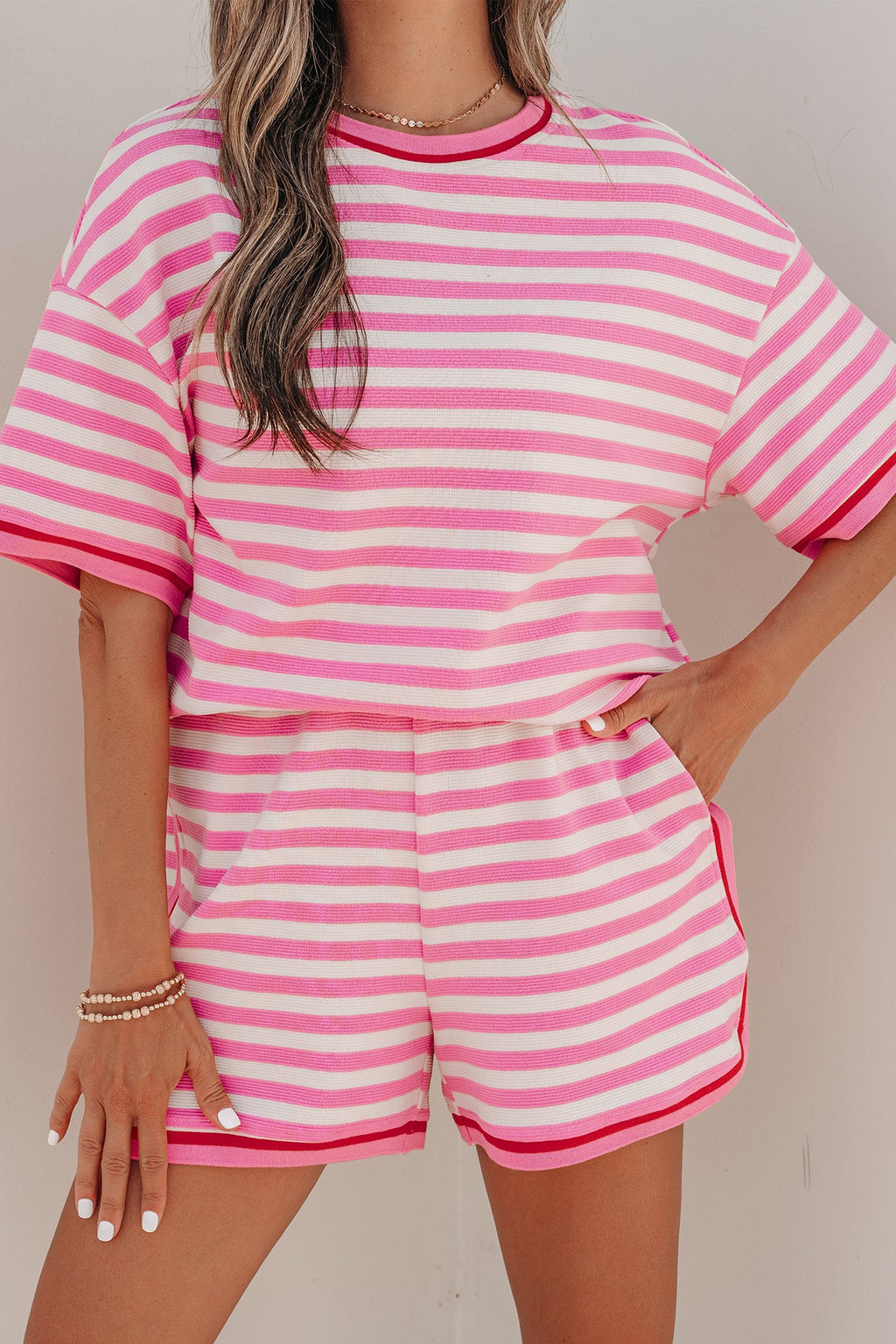 Matilda Trim Short Sleeve Set