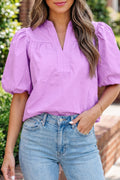 Reese Puffy Half Sleeve Blouse