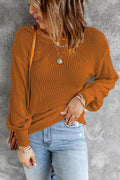 Katie Back Cut Out Sweater