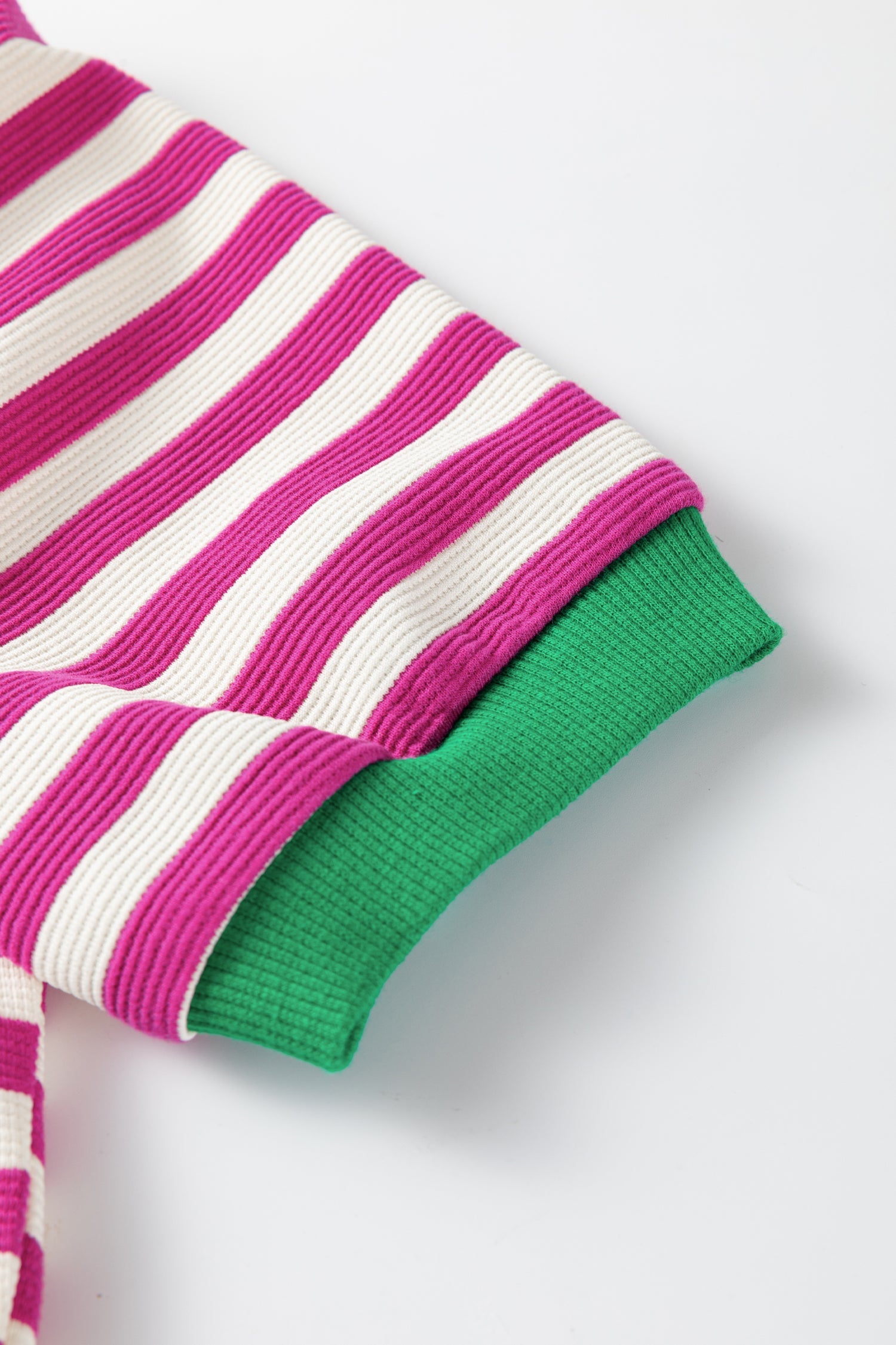 Nova Sleeve Contrast Trim Tee