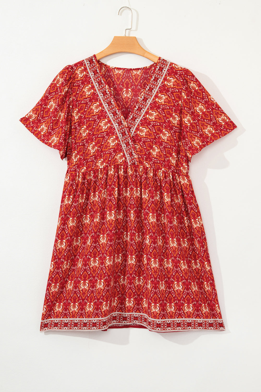 Natasha Waist Flowy Mini PLUS Dress