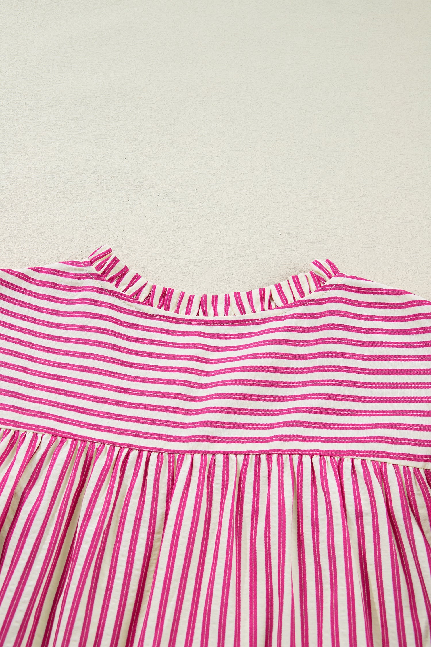 Treasure Ruffled Short Sleeve Blouse