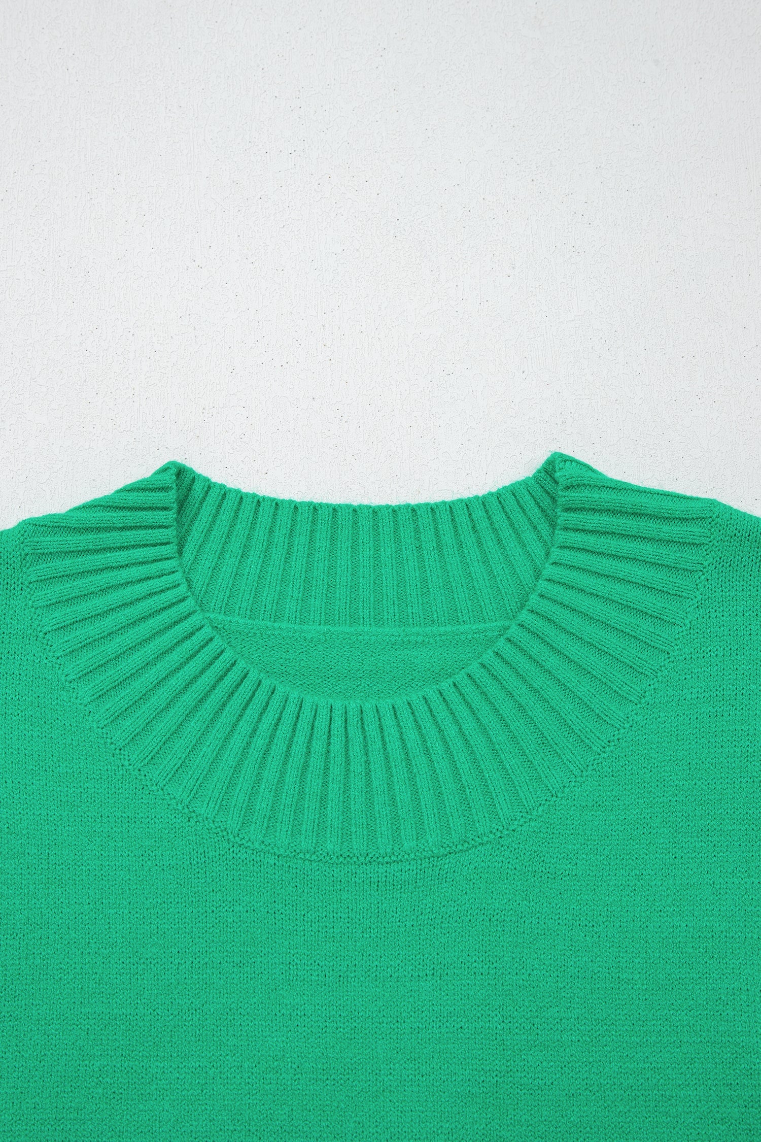 Alexis Ruffle Short Sleeve Sweater