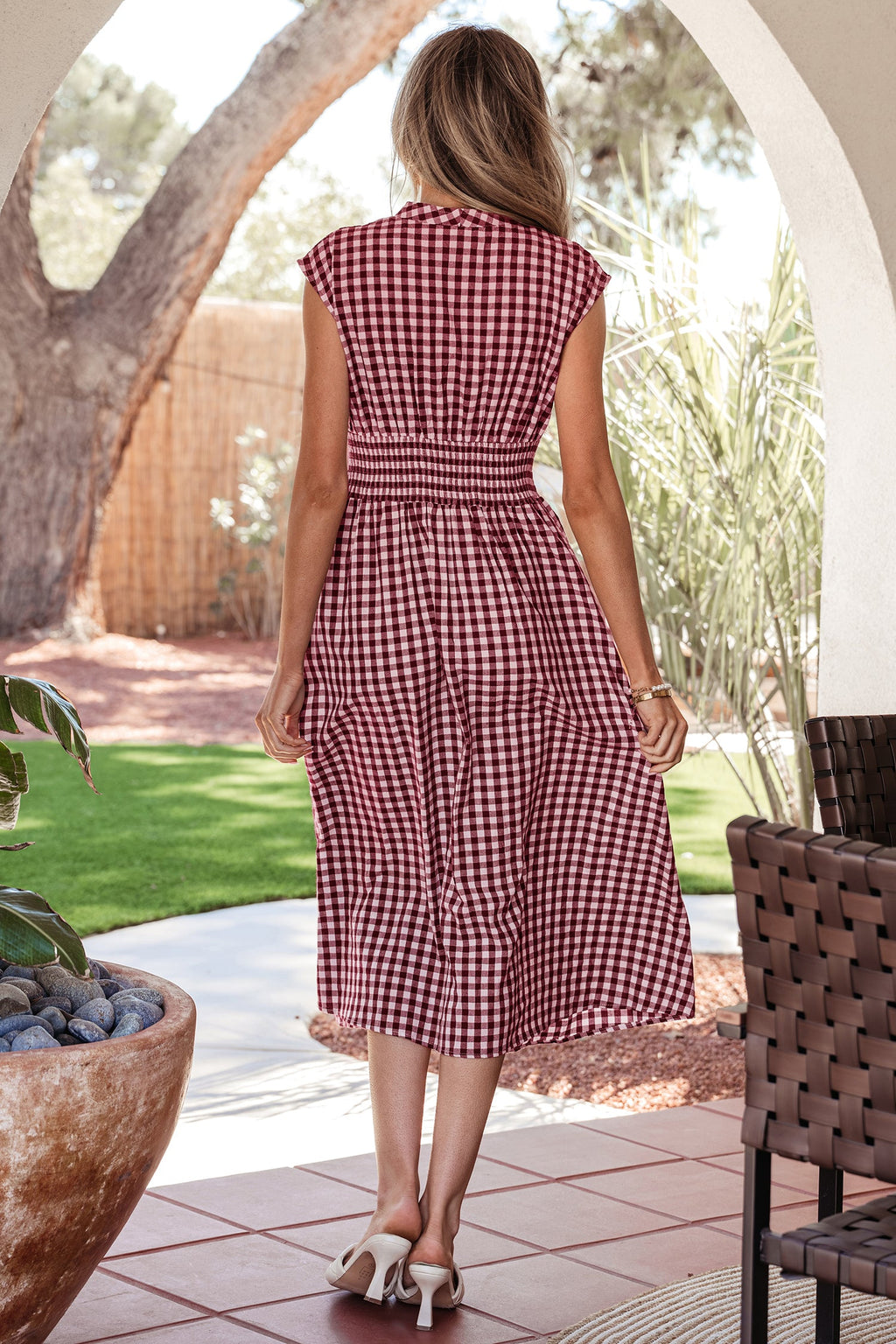 Noor Flare Sleeveless Maxi Dress