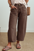 Rhea ankle Length Barrel Jeans