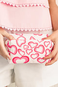 Lea Printed Canvas Cosmetic Bag