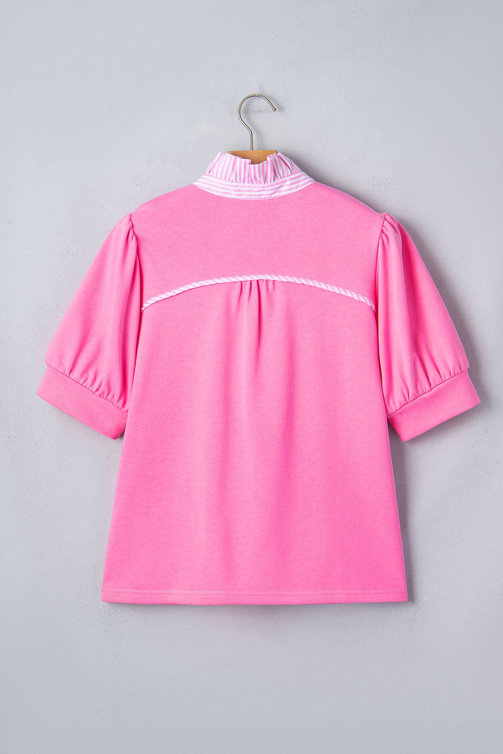 Mckenzie Collar Short Sleeve Blouse