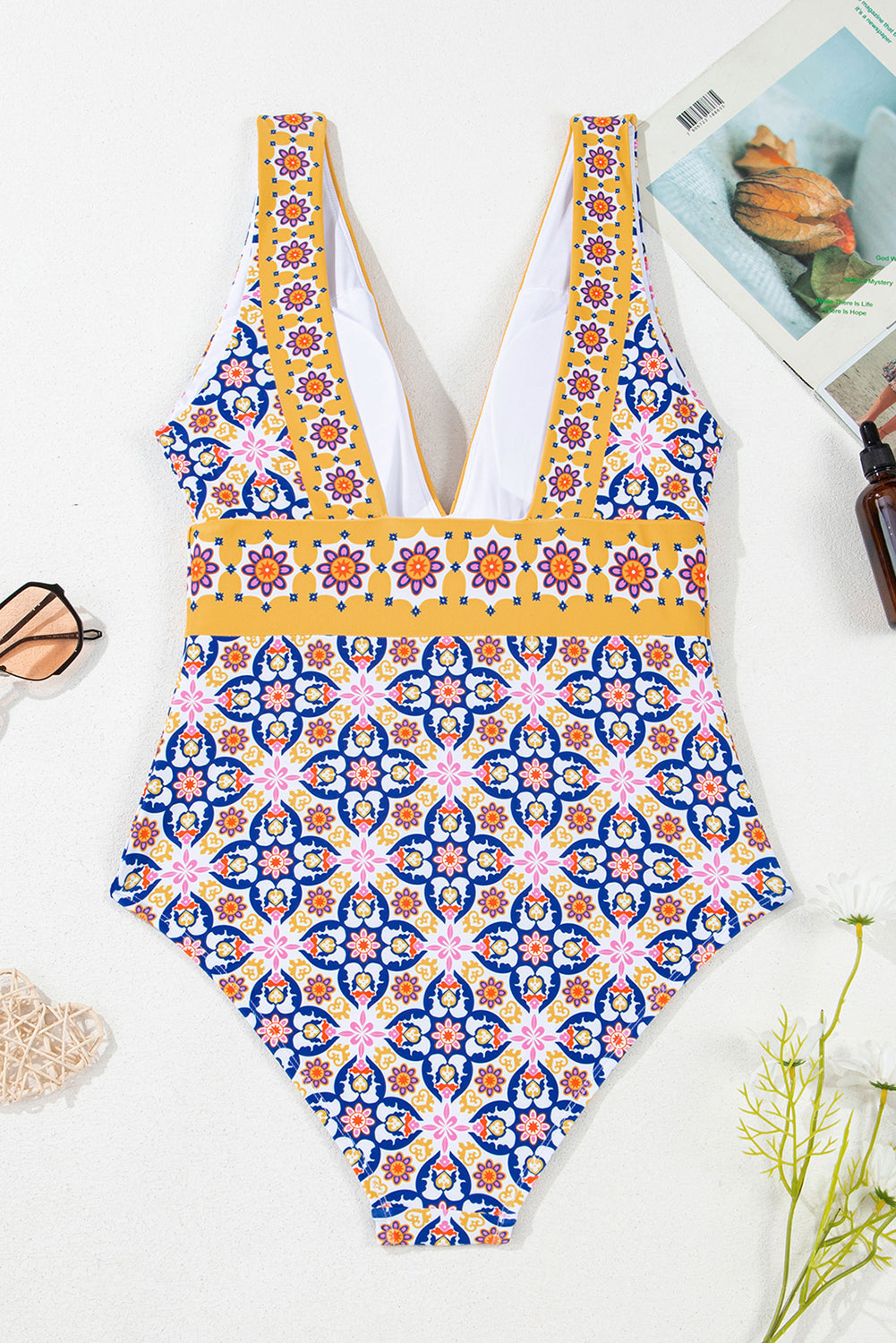 Briar Print One Piece Swimsuit
