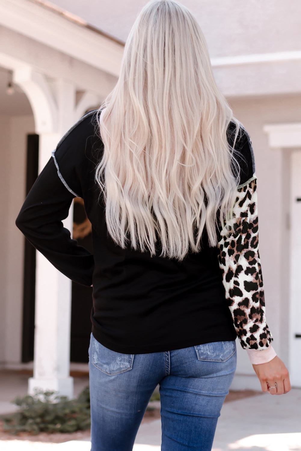 Aria Patchwork Hooded Sweatshirt