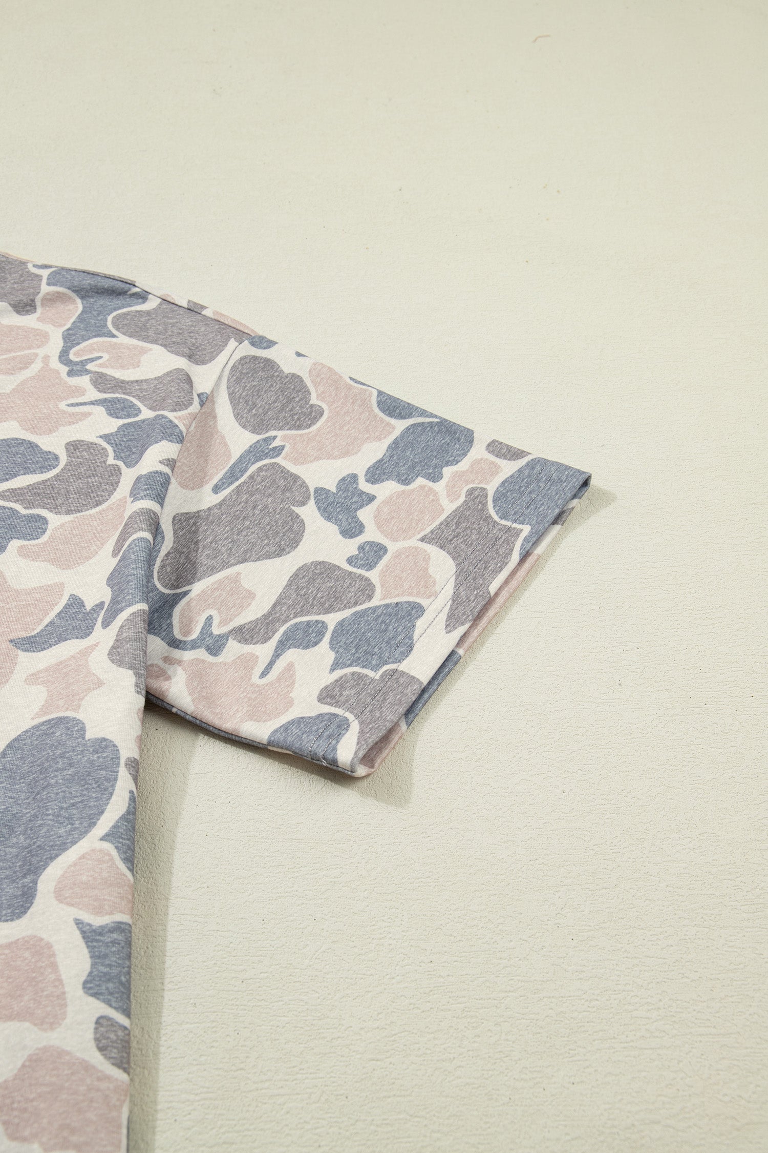 Mya Camo Loose Tee Set