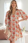 Freya Sleeve Loose Mini Dress