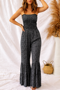 Dulce Wide Leg Floral Jumpsuit