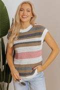 Selah Eyelet Knit Short Sleeve Sweater