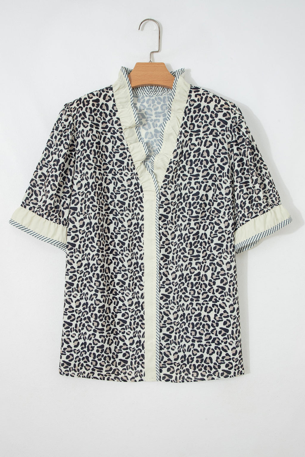 Paige Frilled Short Sleeve PLUS Blouse