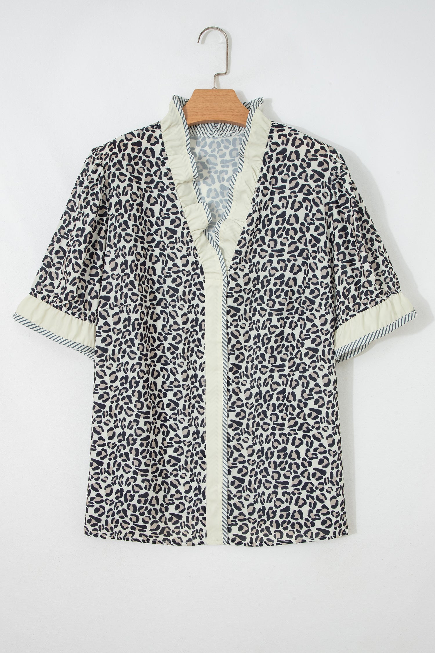 Paige Frilled Short Sleeve PLUS Blouse