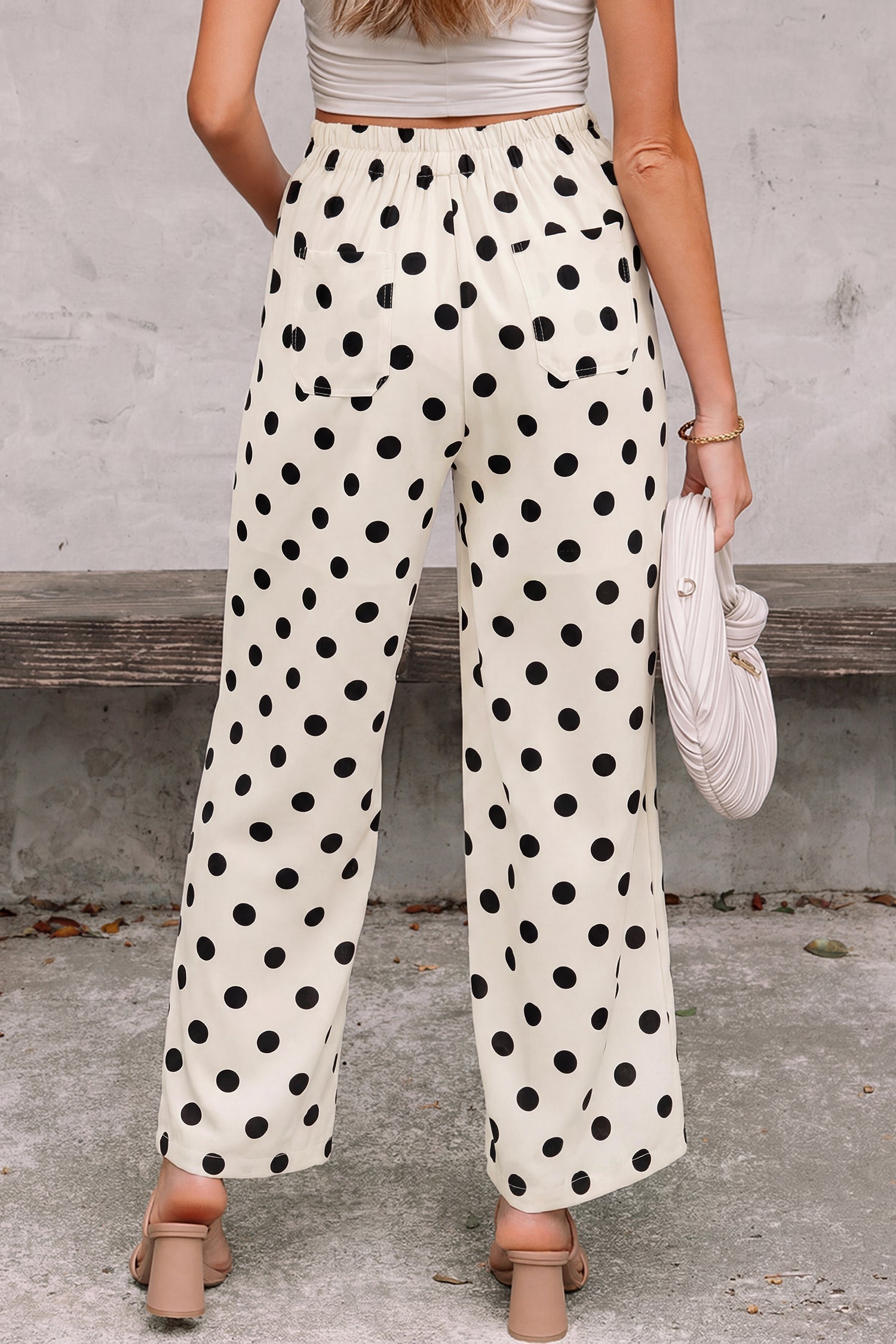 Elsa Patched Loose Pants