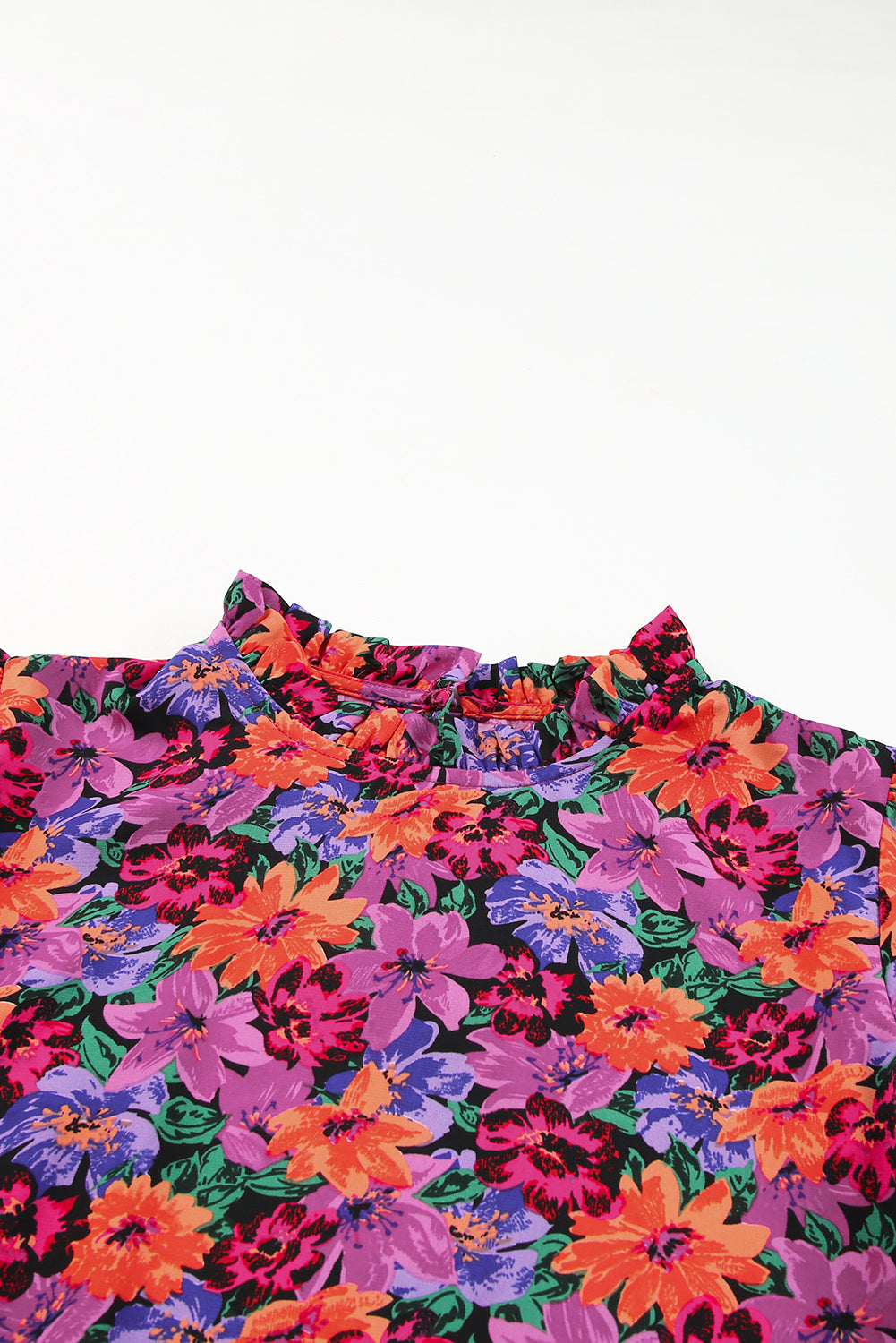 Ari Print Puff Sleeve Blouse
