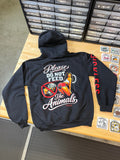 Please Do Not Feed The Animals Hoodie