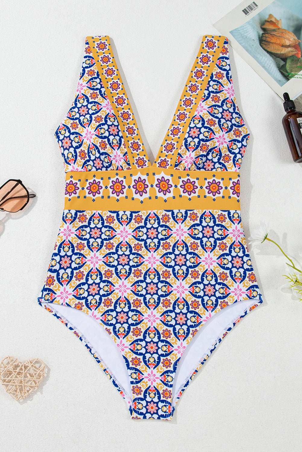 Briar Print One Piece Swimsuit