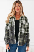 Scarlett Print Textured Knit Shacket