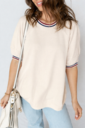 Haisley Sleeve Loose Tunic Top