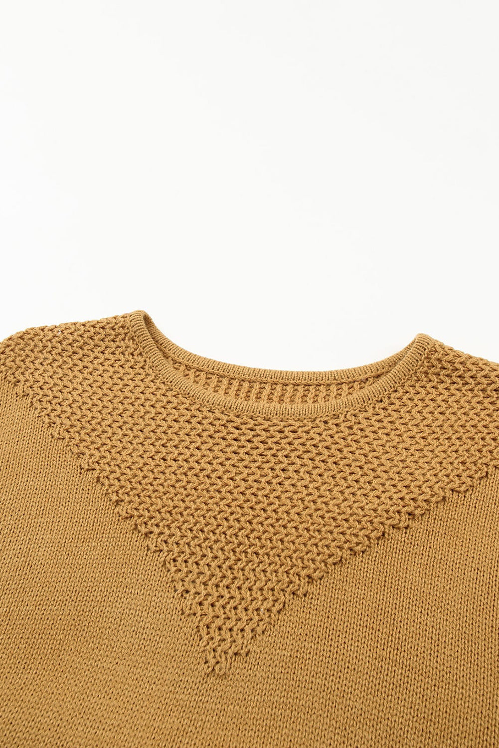 Avery tone Chevron Pullover Sweater