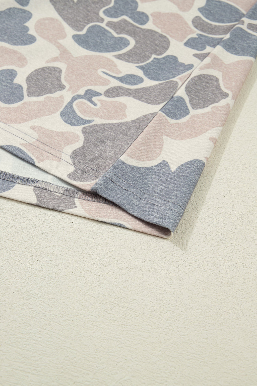 Mya Camo Loose Tee Set