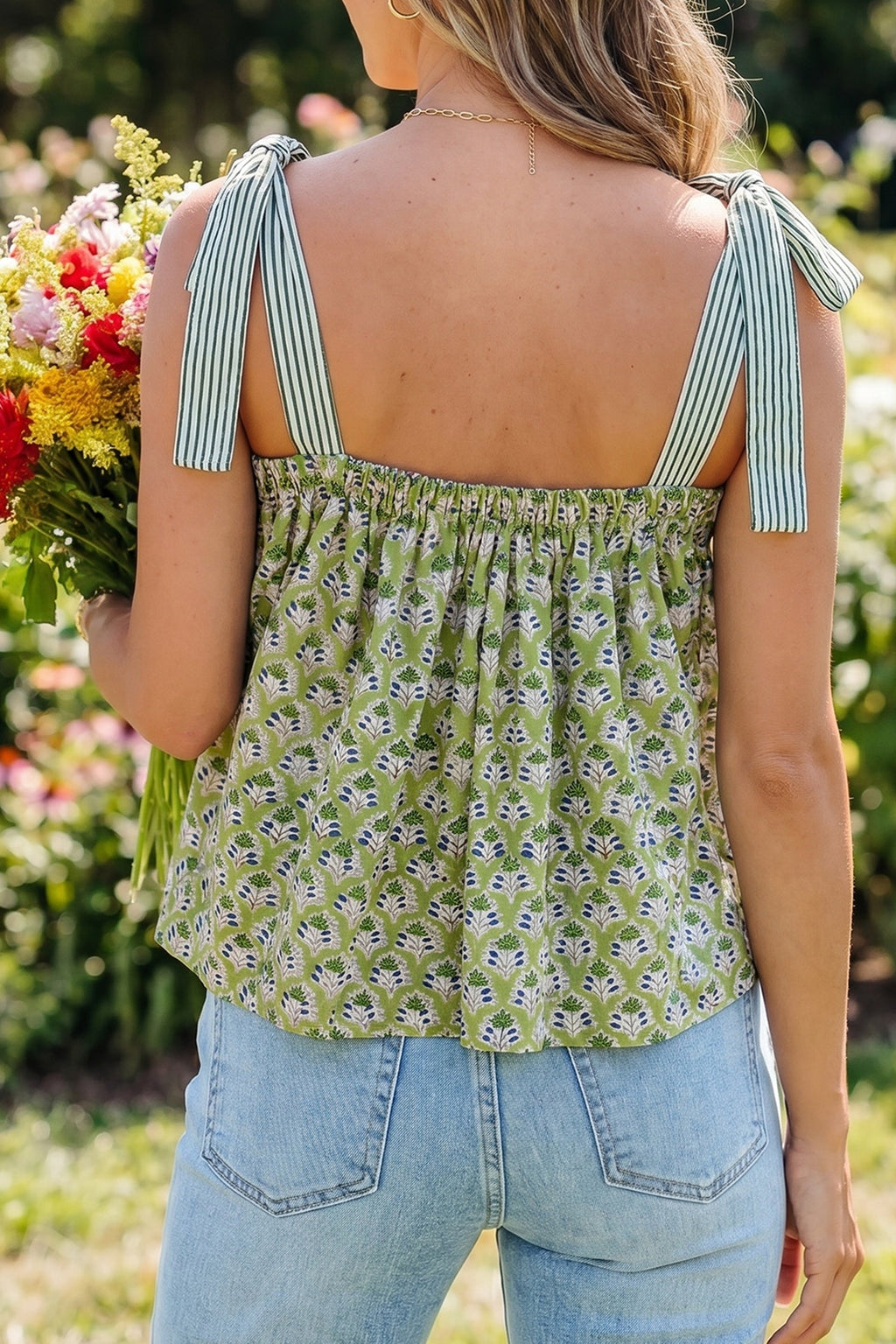 Alisson Straps Babydoll Tank Top
