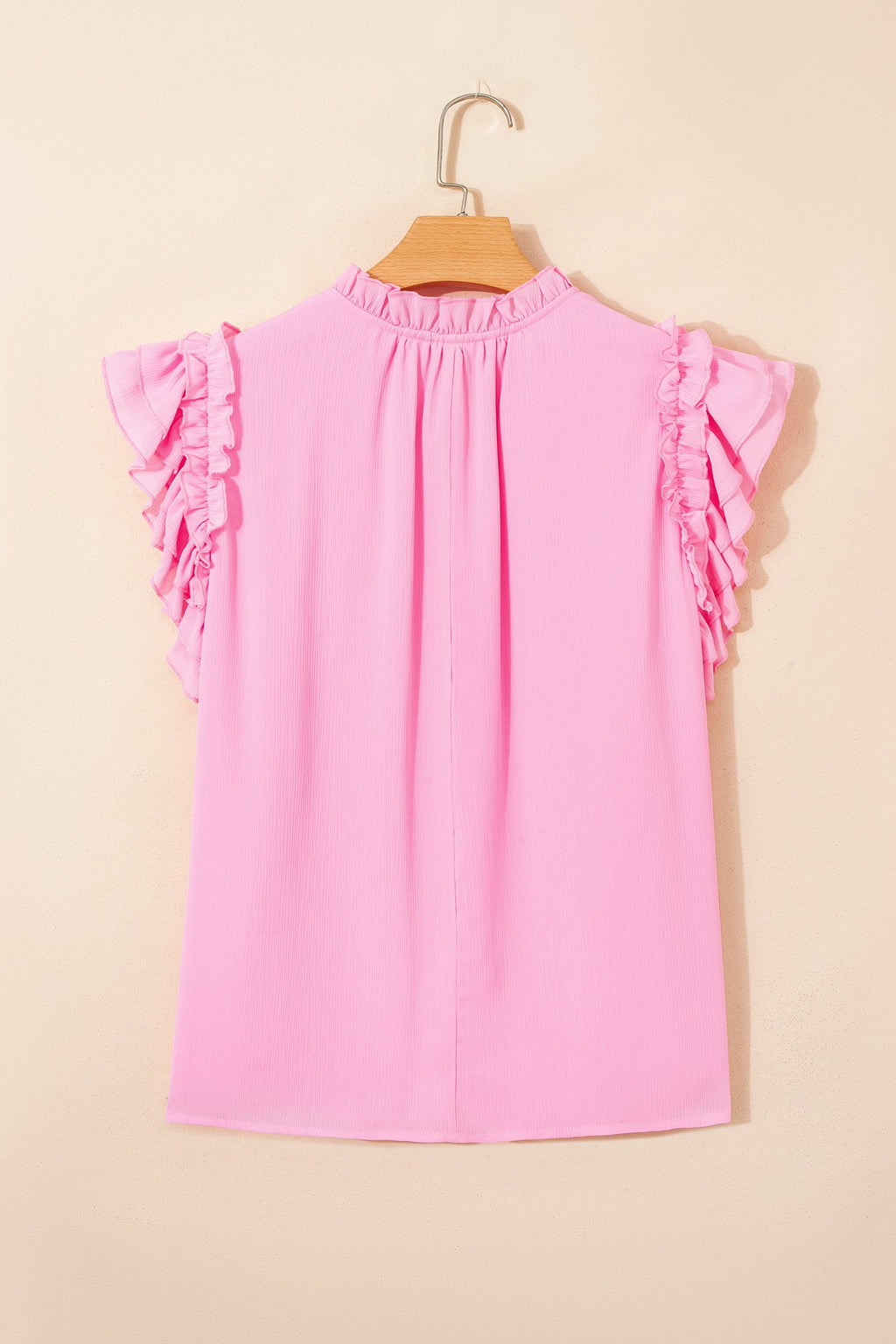 Milena Ruffle Short Sleeve PLUS Blouse