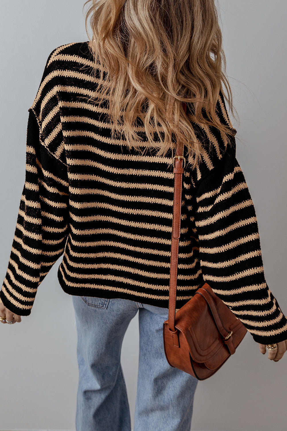 Wren Drop Shoulder Loose Sweater