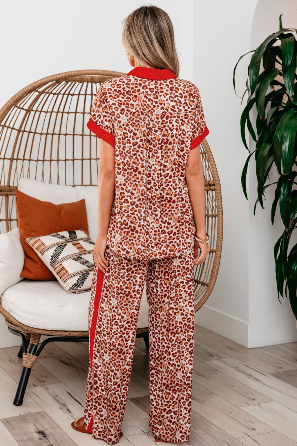 Nyla Contrast Lounge Set