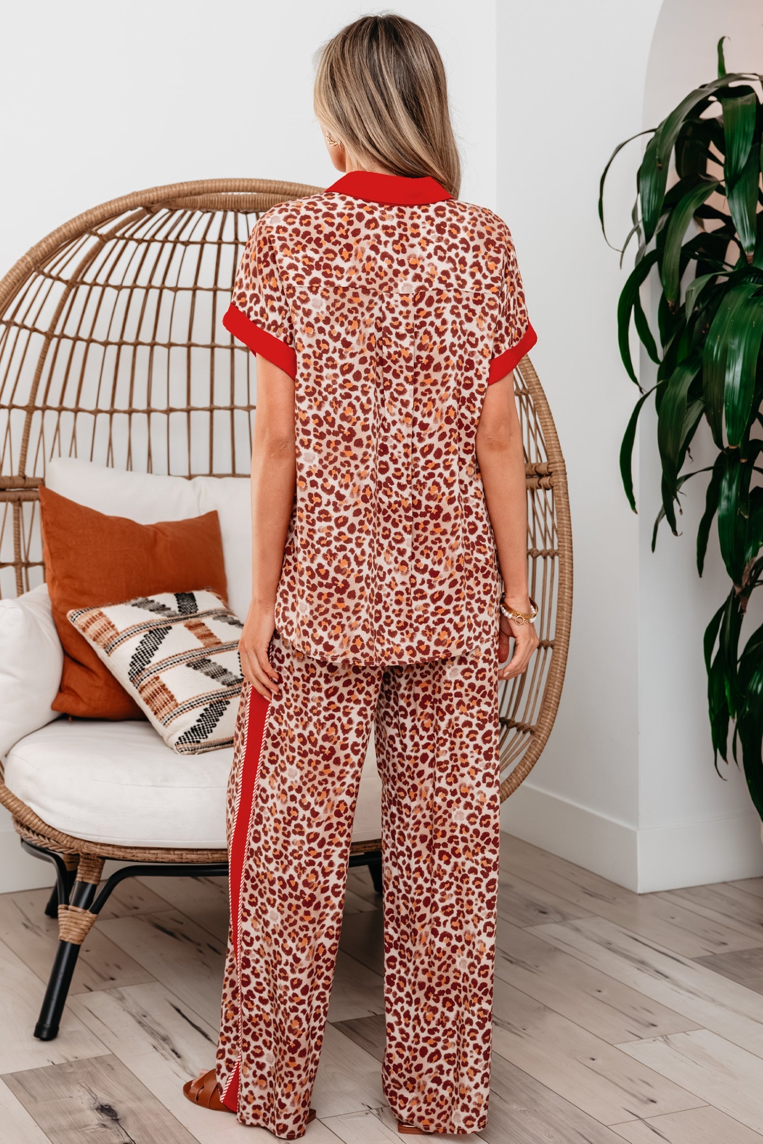 Nyla Contrast Lounge Set