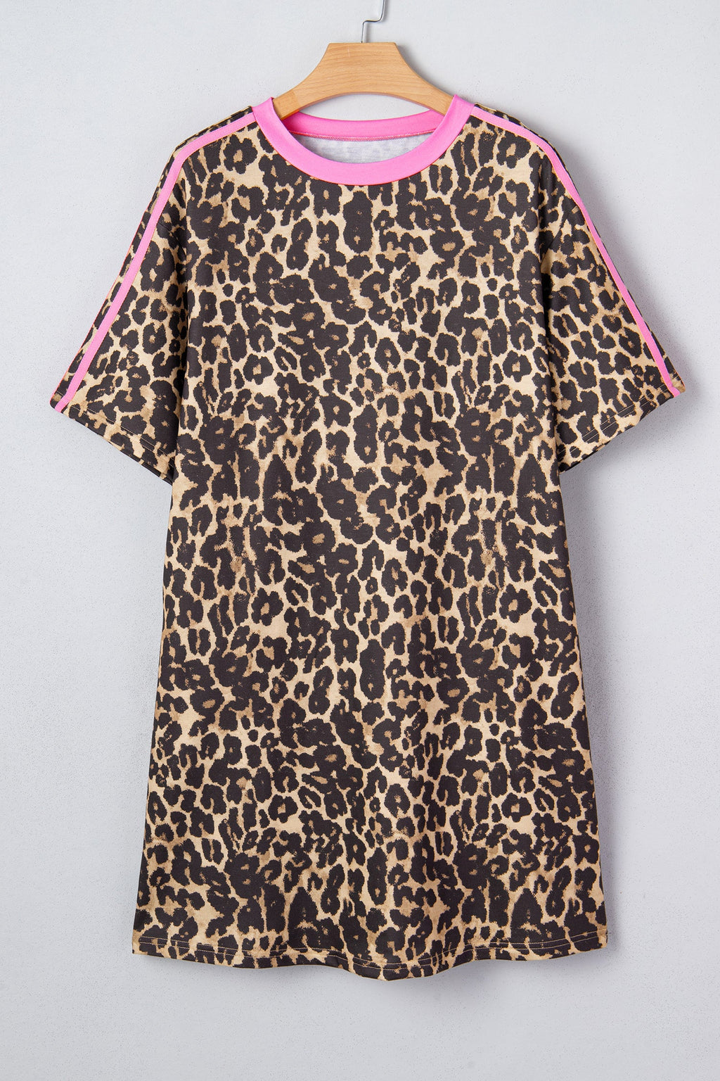 Kaiya Detail Loose T Shirt Dress