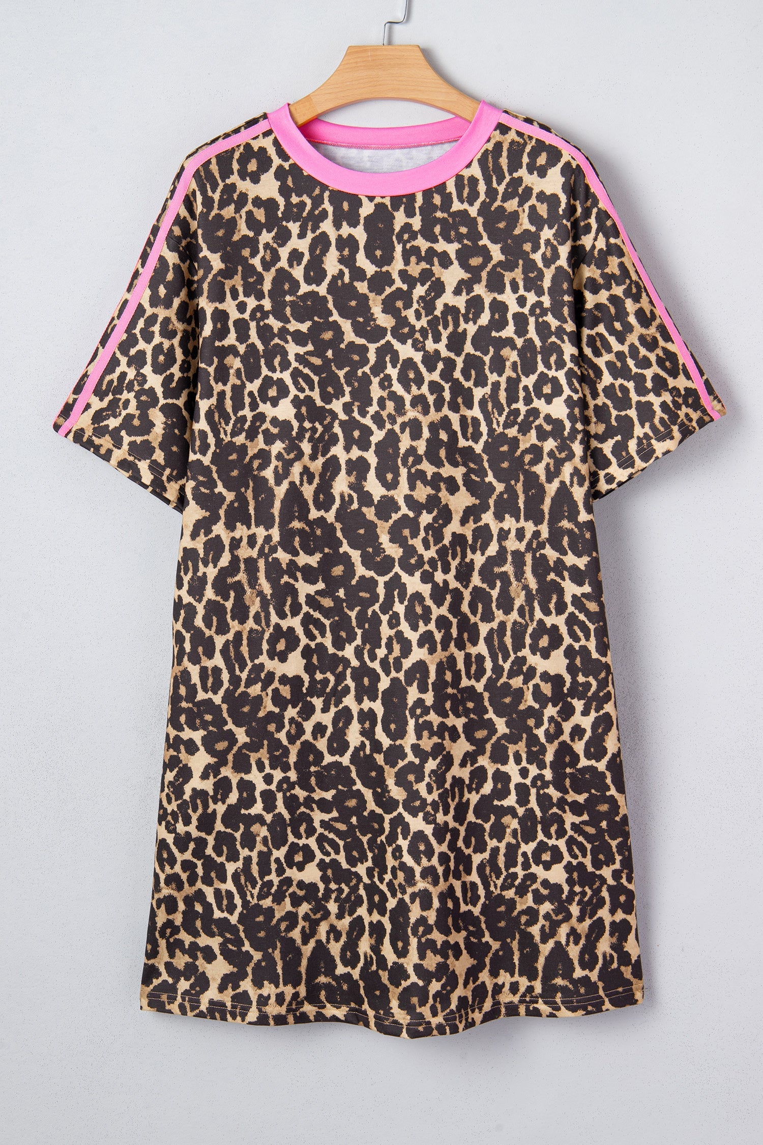 Kaiya Detail Loose T Shirt Dress