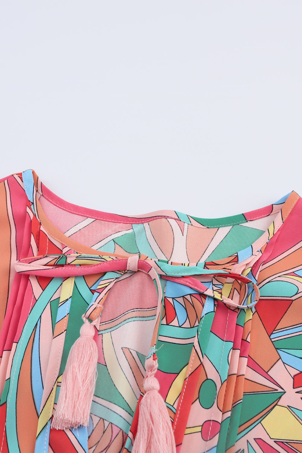 Kalani abstract Pattern Flowy Blouse