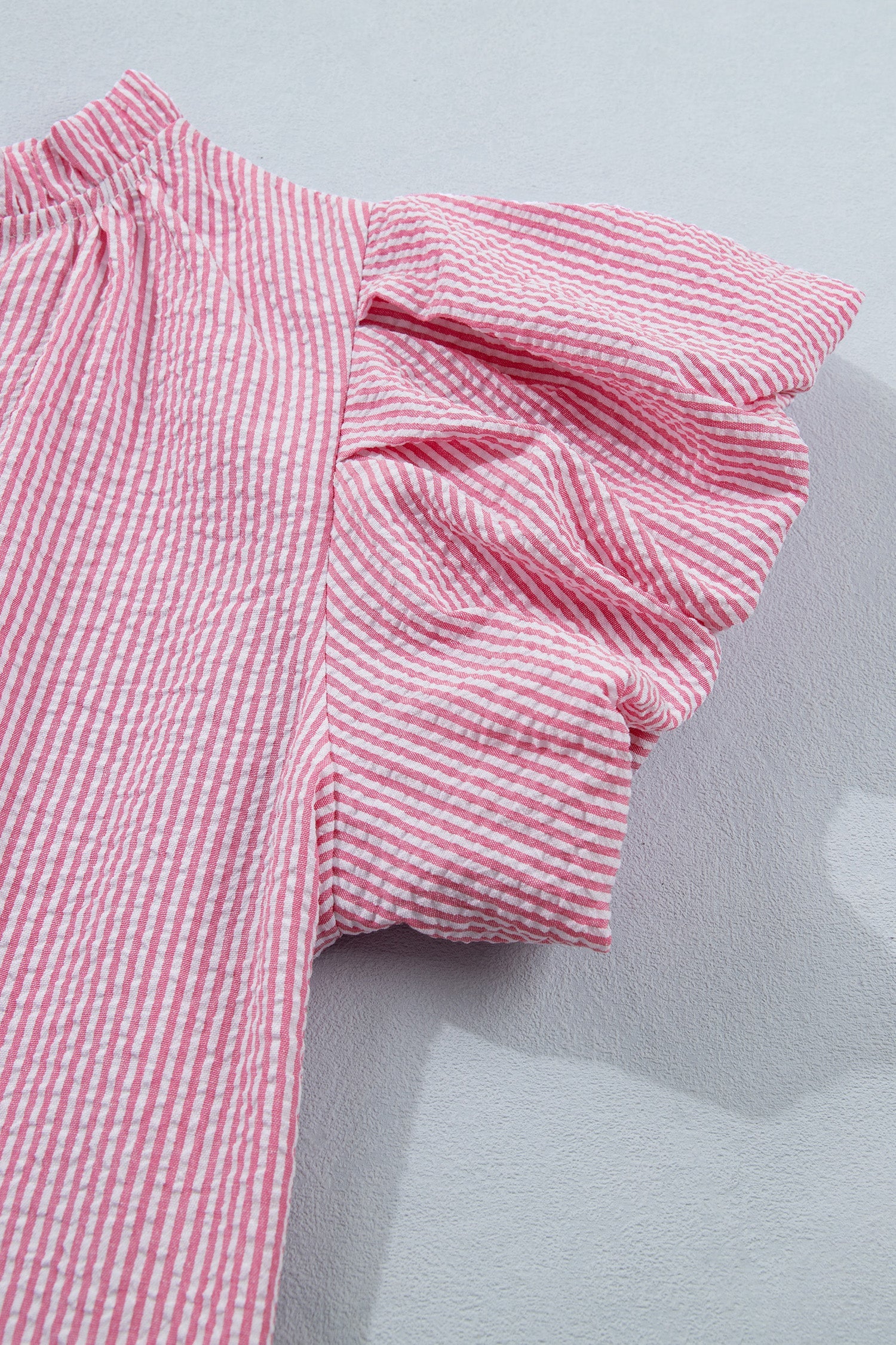Maelynn Short Bubble Sleeve Blouse