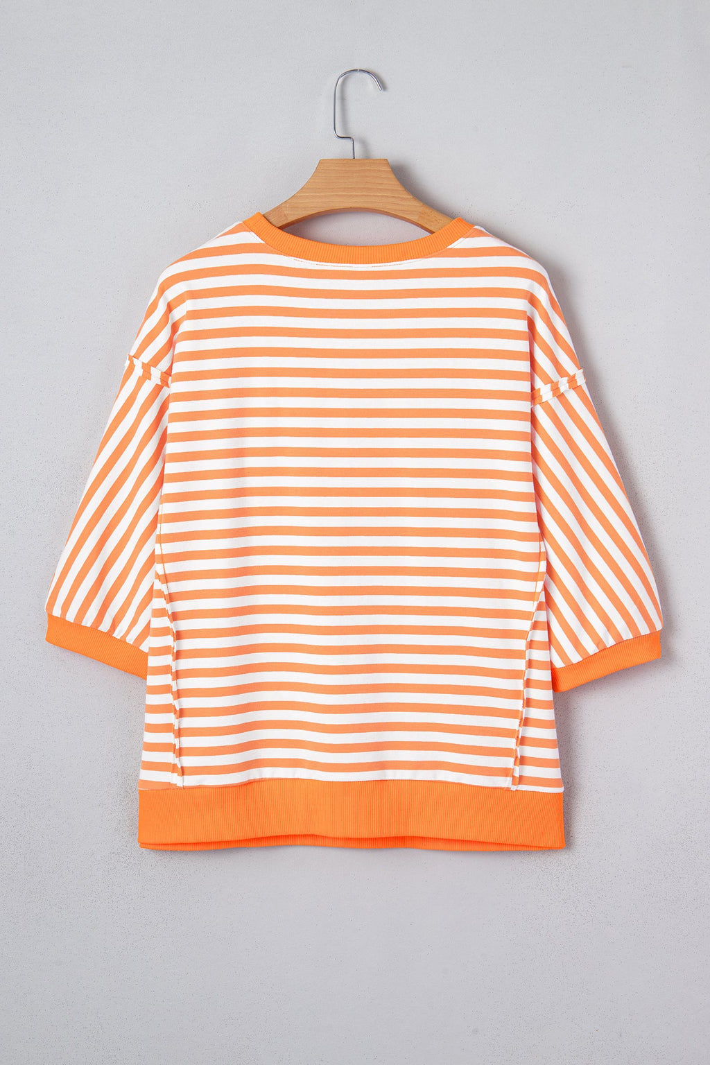 Dulce Seam Patchwork Pullover Top