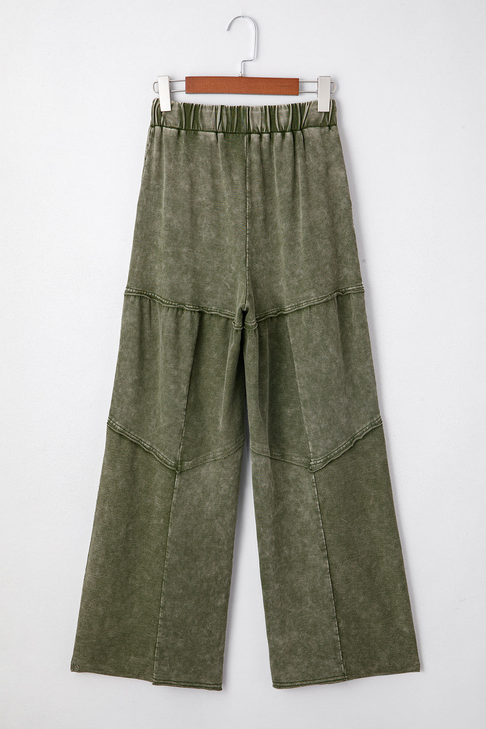 Paisley Leg Patchwork Drawstring Pants