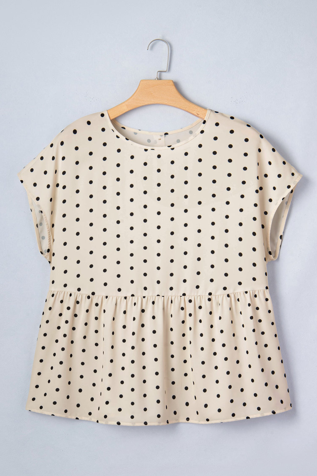 Alison Short Sleeve Babydoll PLUS Blouse