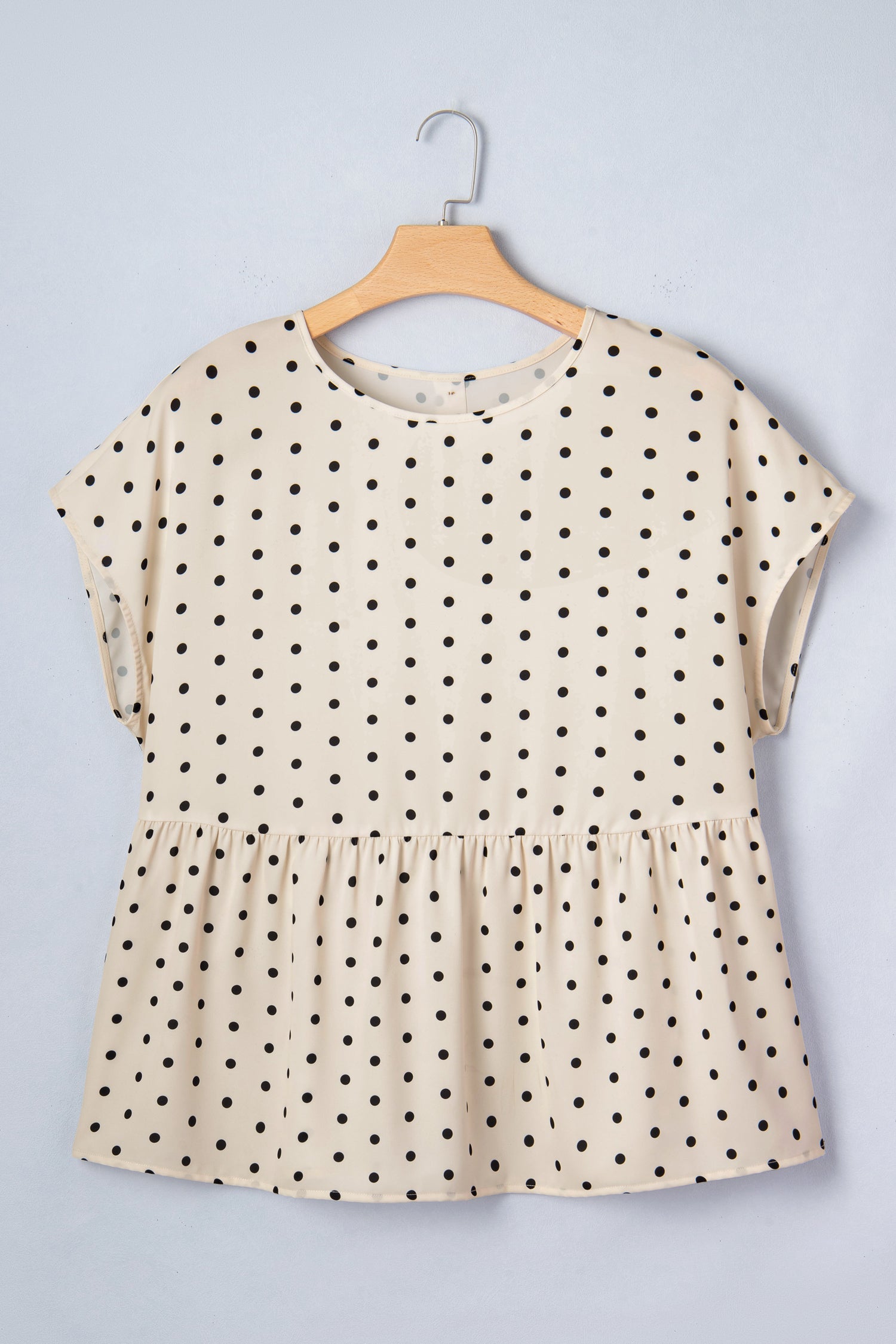 Alison Short Sleeve Babydoll PLUS Blouse