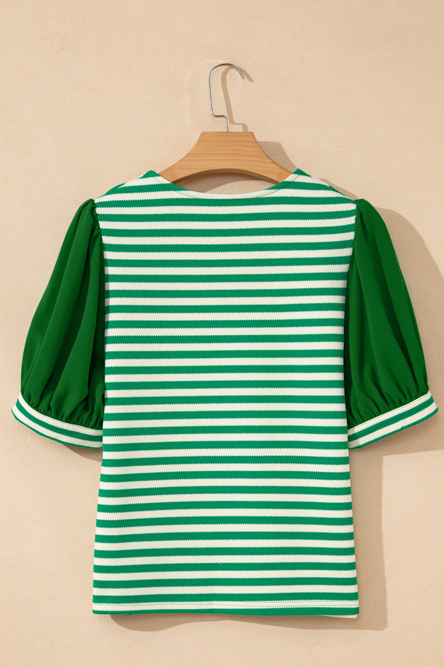 Leighton Short Sleeve Patchwork Blouse