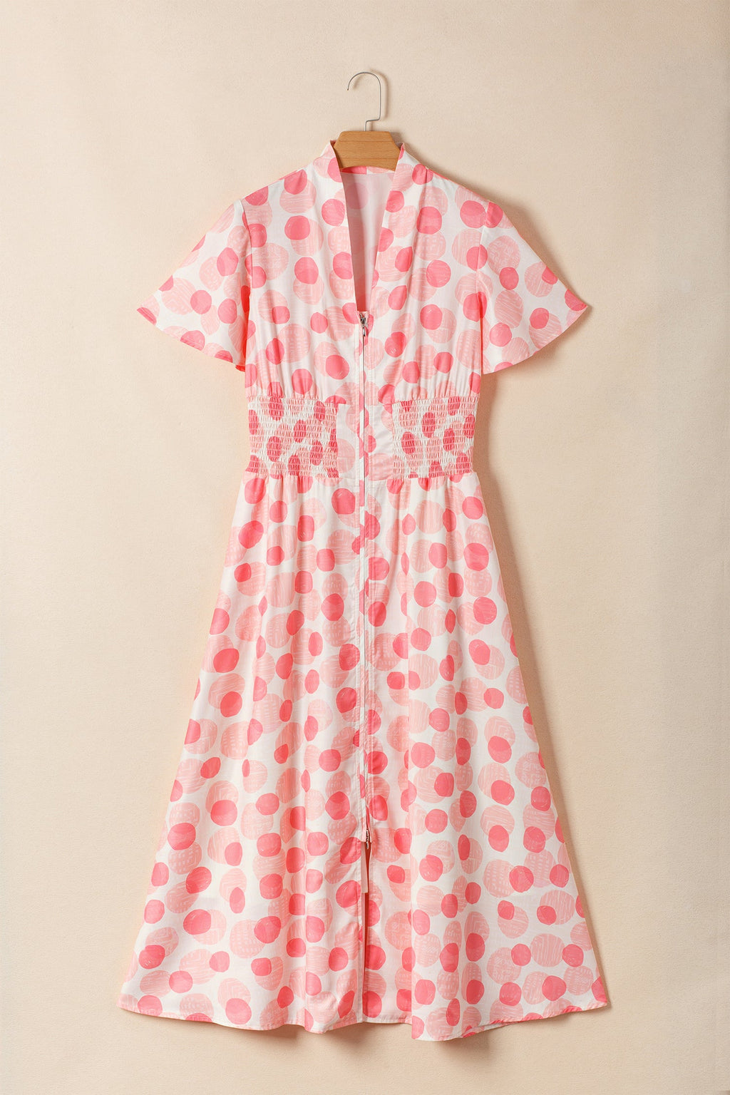 Talia Zip Up Long Dress