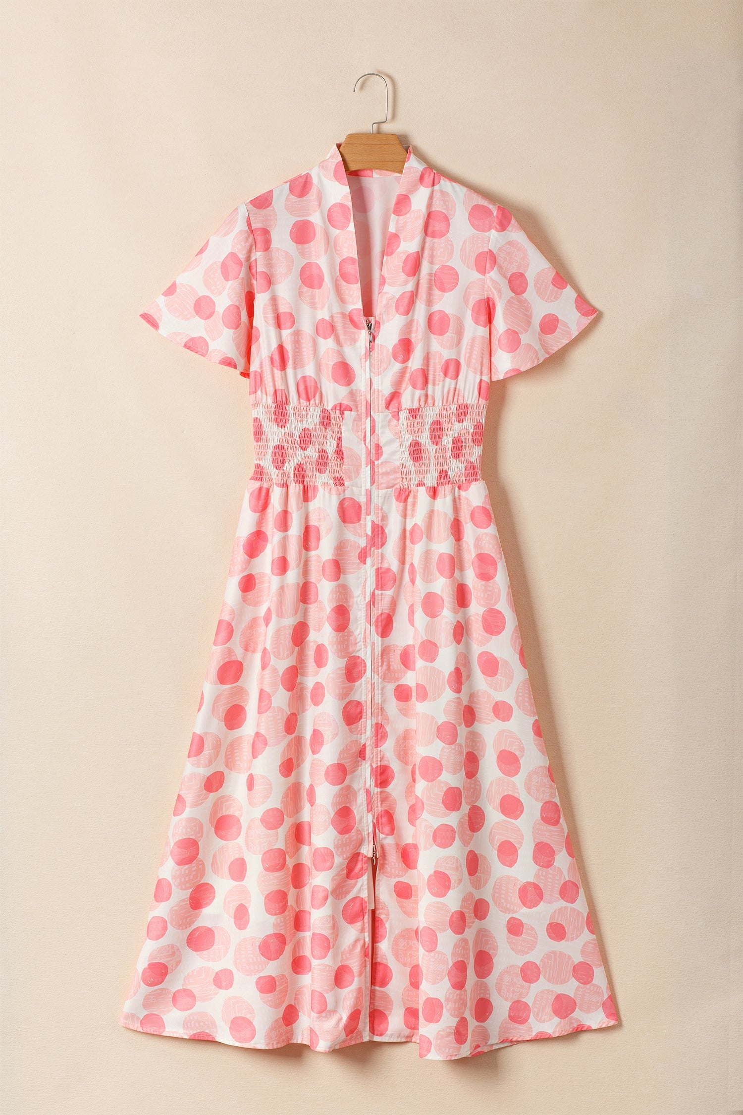 Talia Zip Up Long Dress