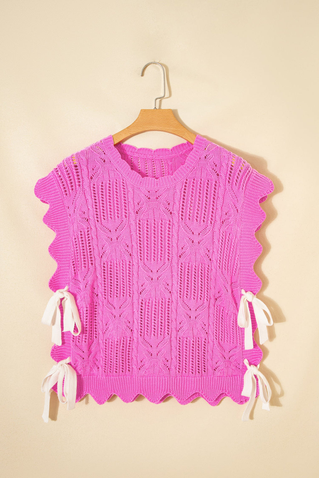 Ainara Trim Short Sleeve Sweater